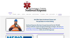 Desktop Screenshot of northwestresponse.com